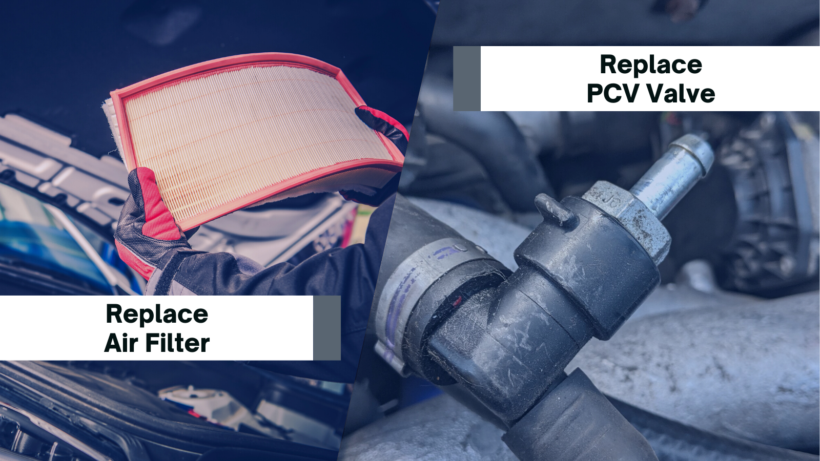 Replace Air Filter Replace PCV Valve at Graham Auto Repair